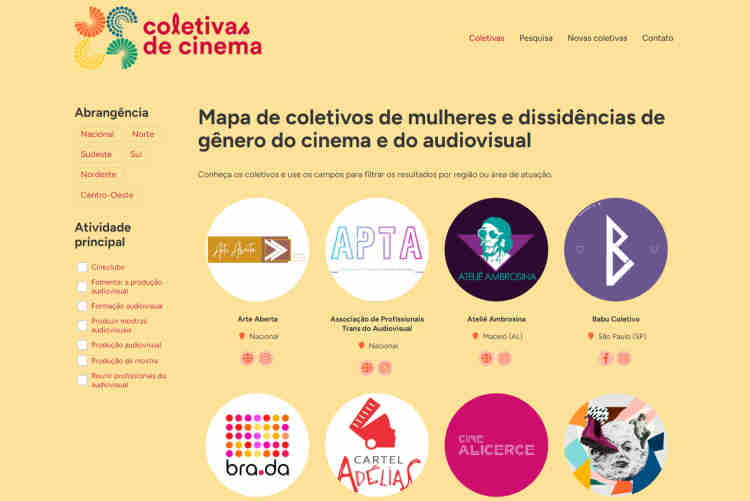 Conheça o projeto que mapeia coletivos formados por mulheres do audiovisual brasileiro