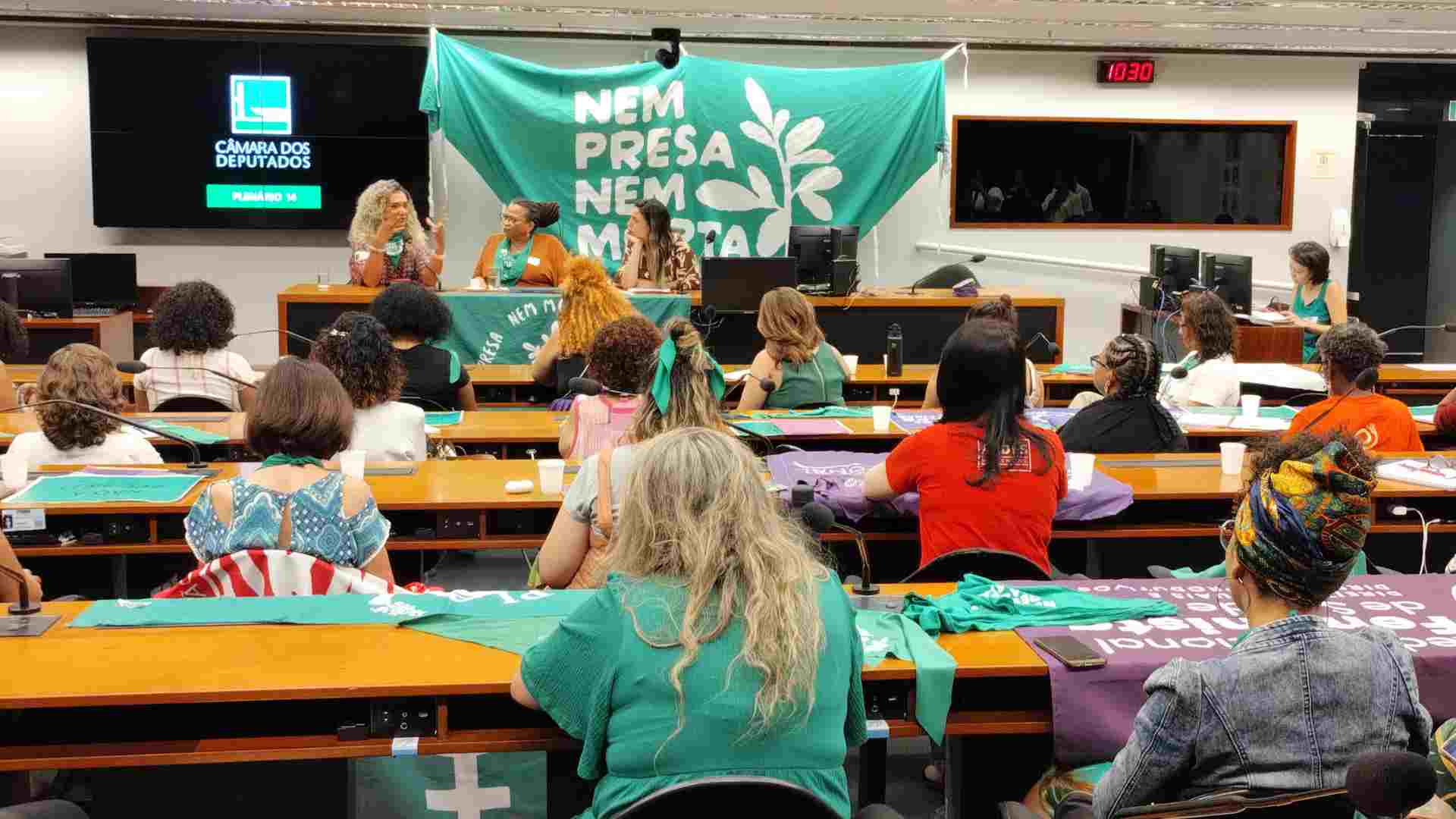 Seminário ocupa Congresso Nacional com agenda feminista