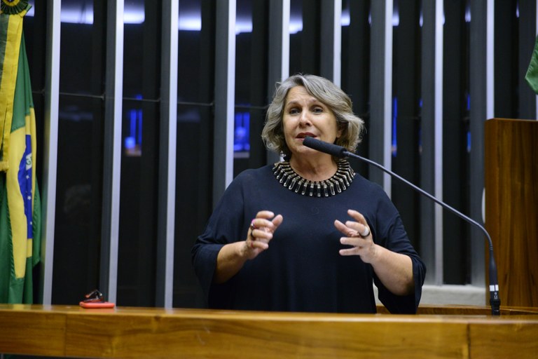 Erika Kokay na luta por direitos da população brasileira e em defesa da democracia