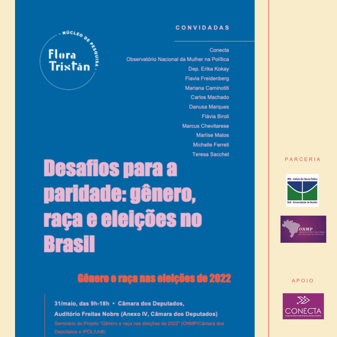 Seminário: "Desafios para a paridade: gênero, raça e eleições no Brasil"