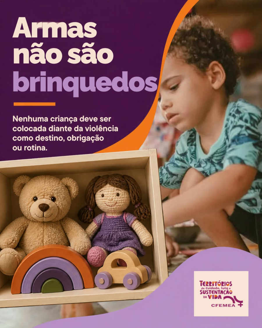 armas nao brinquedos