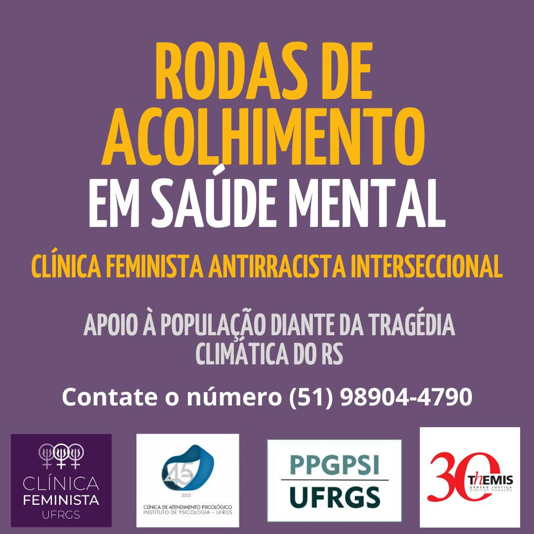 Ação Feminista em acolhimento no Rio Grande do Sul