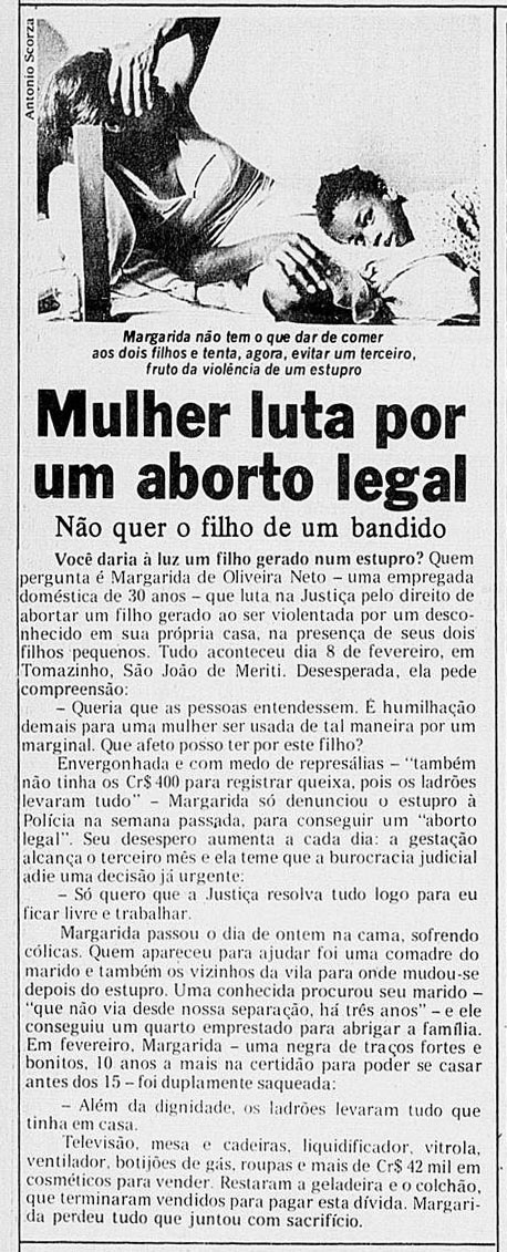 mulher luta por aborto ultima hora