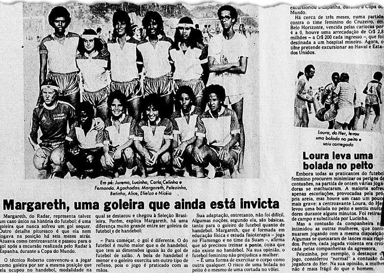 Futebol feminino já foi proibido no Brasil, e CPI pediu legalização