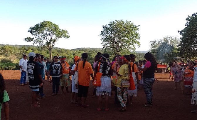 Cfemea na Grande Assembleia das Mulheres Kaiowá e Guarani