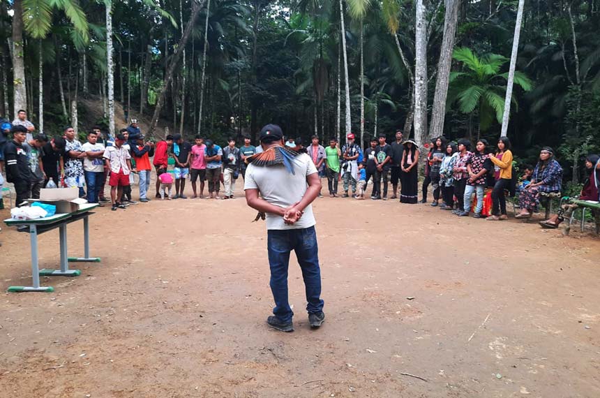 indigenas Assembleia Comissao Guarani Yvyrupa