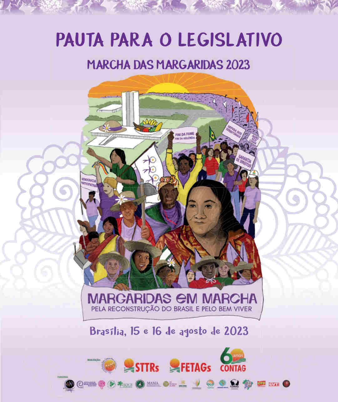 Marcha das Margaridas: Câmara deve criar na próxima semana GT para acompanhar pauta legislativa do movimento