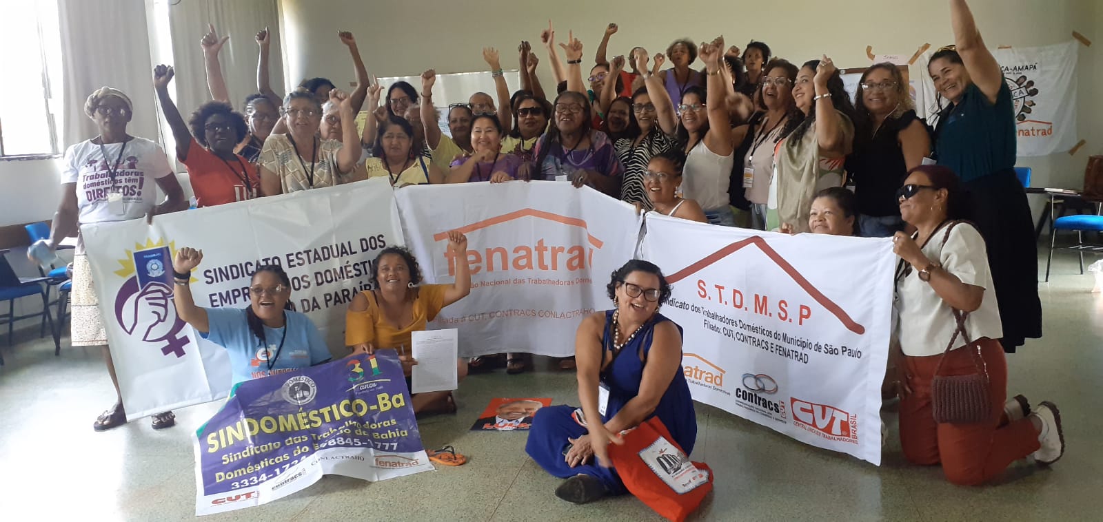 FENATRAD – Federação Nacional das Trabalhadoras Domésticas e CNTD – Conselho Nacional dos Trabalhadores Domésticos do Brasil realizam assembleia e jornada de reuniões em Brasília