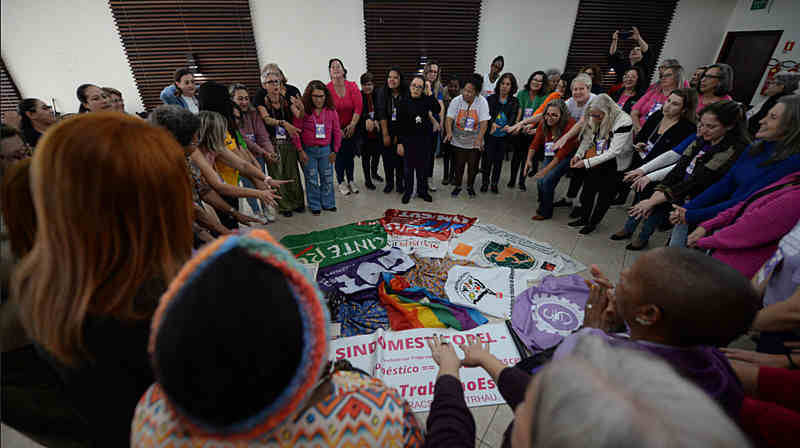 'Mulheres nos espaços de poder, sim, com poder de decisão', defendem sindicalistas do RS