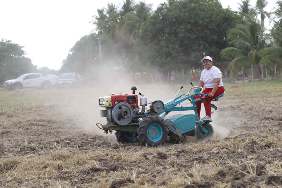 Máquinas chinesas podem reduzir jornada tripla de trabalho das agricultoras no Nordeste