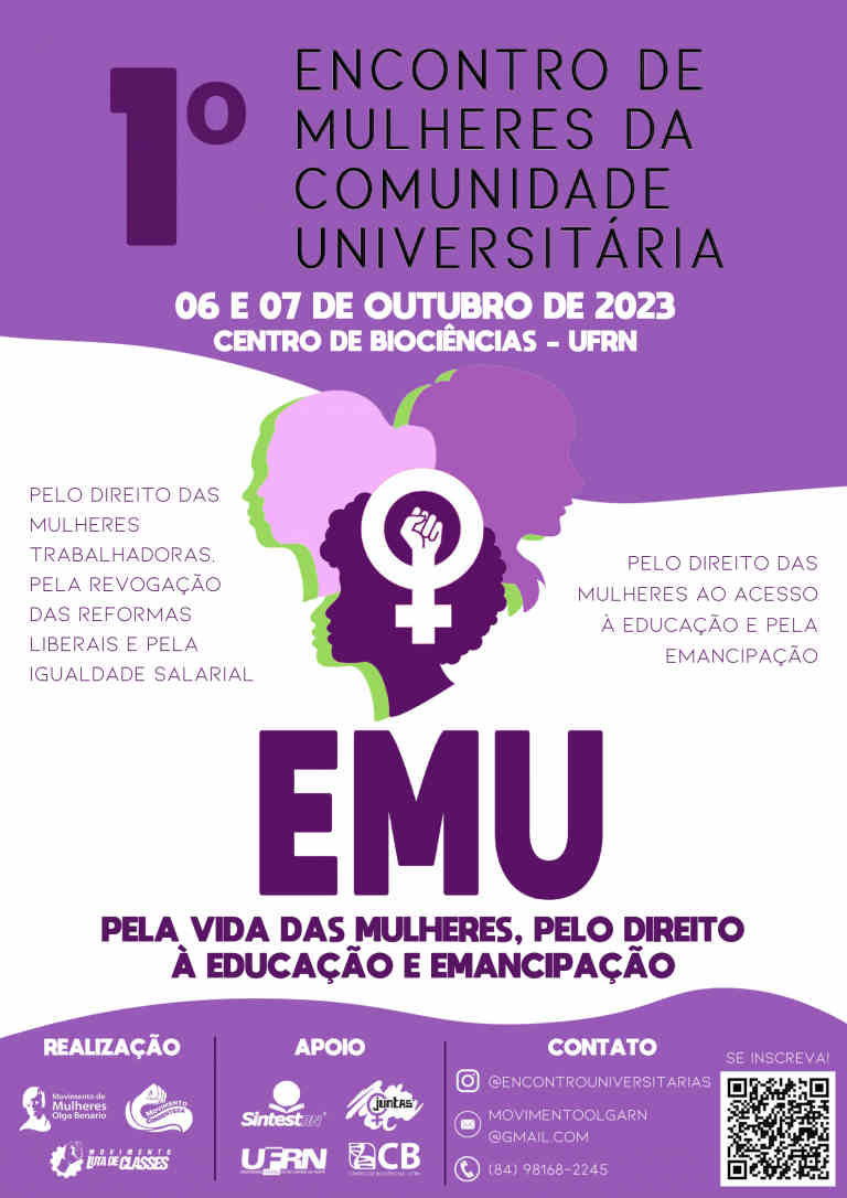 1º Encontro de Mulheres da Comunidade Universitária da UFRN