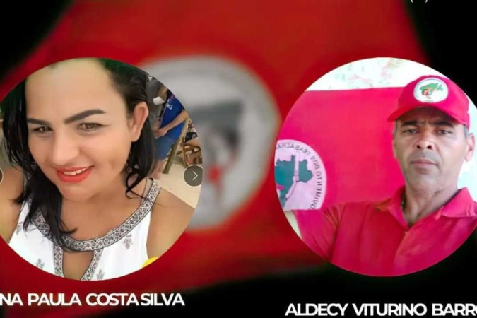 Ana Paula e Aldecy, do MST do sertão da Paraíba foram assassinados no sábado