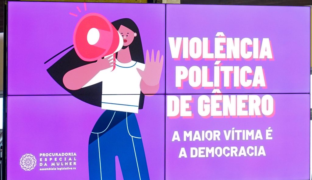 Procuradoria da Mulher da AL-RS lança cartilha sobre violência política de gênero